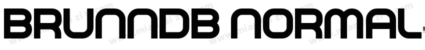 brunndb normal字体转换